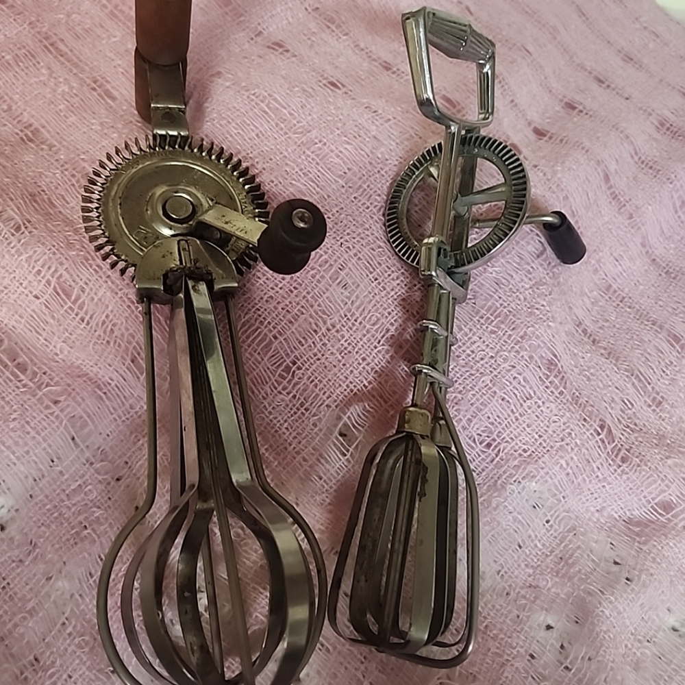 Vintage hand mixers